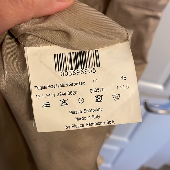 Piazza Sempione Dress - Size 46 (US 10) - Picture 5 of 7